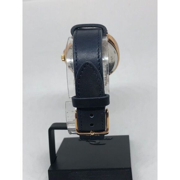 Fossil ES3832 Women Leather Analog Silver Dial Quartz Genuine Wrist Watch KG125 - Picture 5 of 12